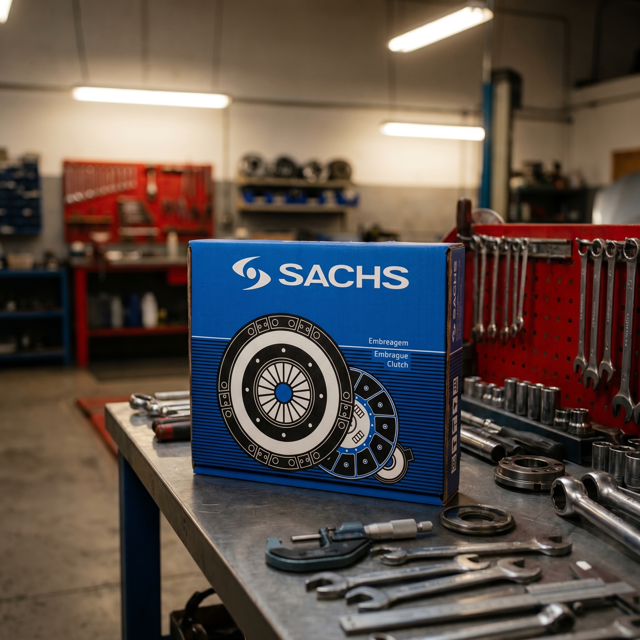 Caixa de kit de embreagem Sachs